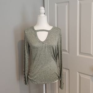 Keyhole Cut-out Top